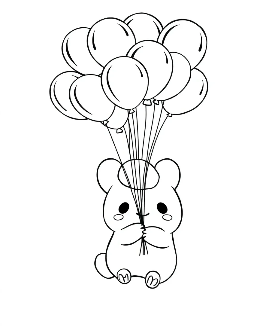 Cinnamoroll with Balloons