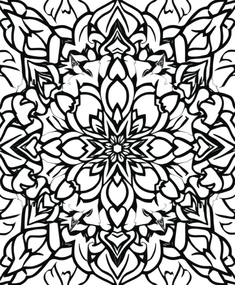 10 Striking Rainbow Coloring Page Designs for Enthusiasts