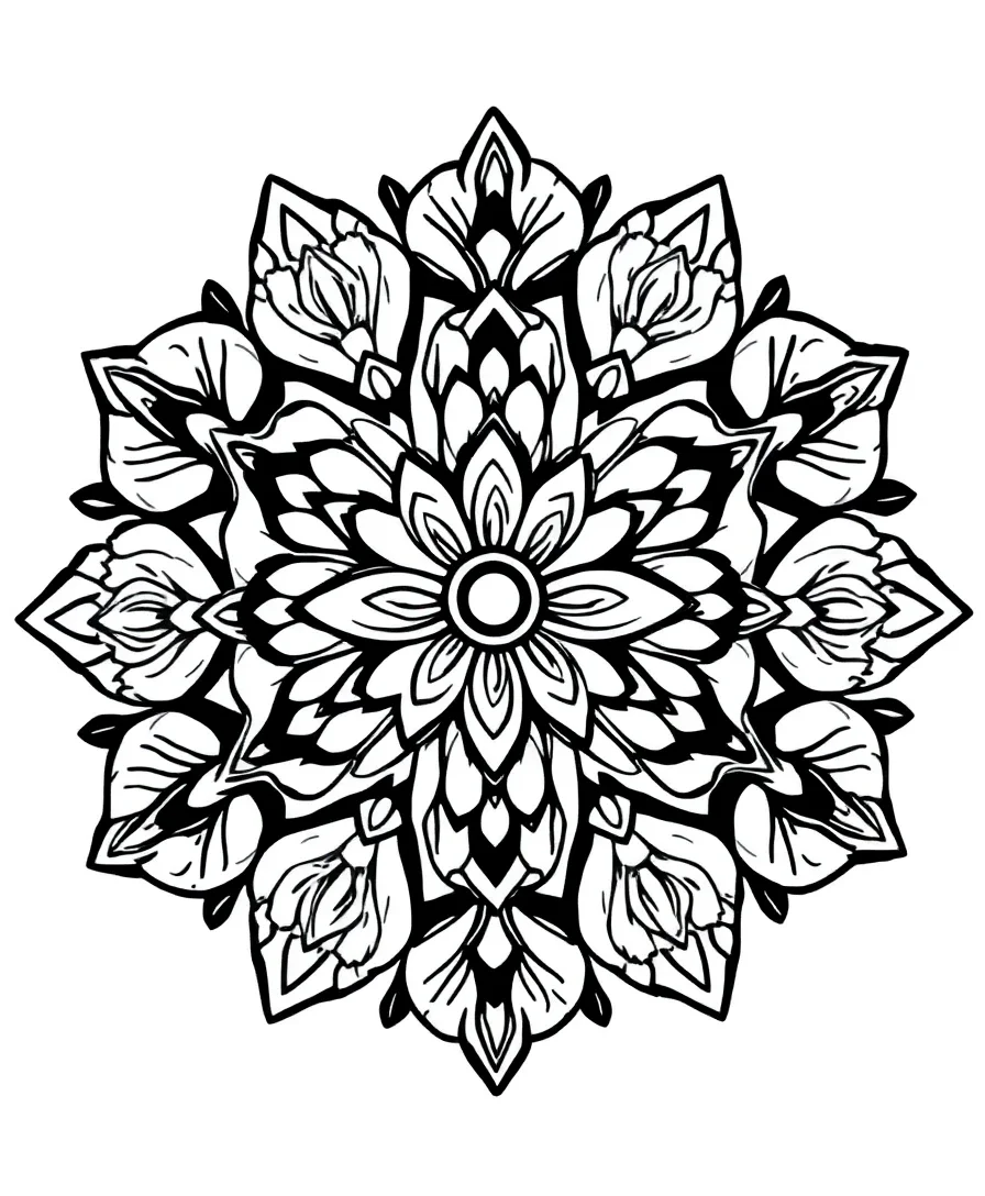 Floral Mandalas