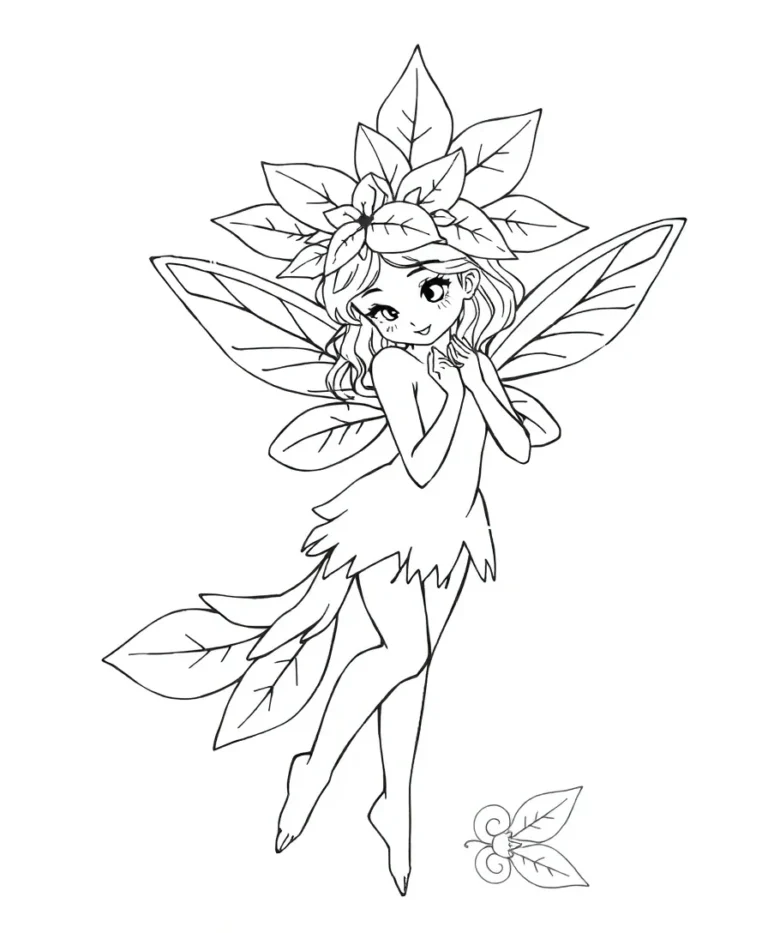 15 Enchanting Fairy Coloring Pages for Creative Minds