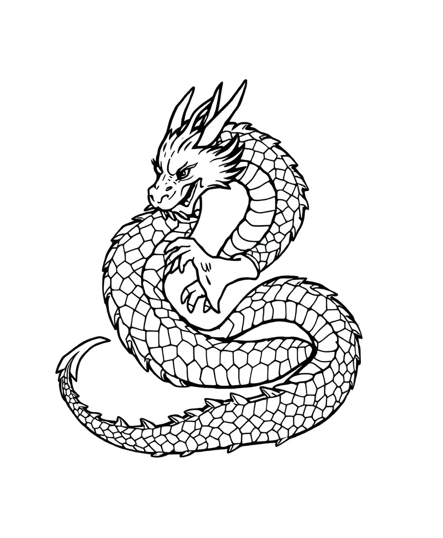 Mystical Dragon Corners