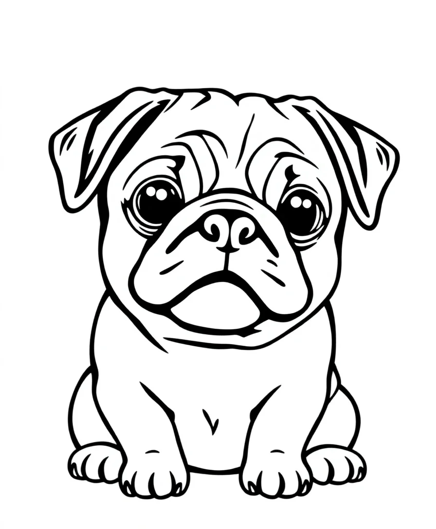 Pug with Personality