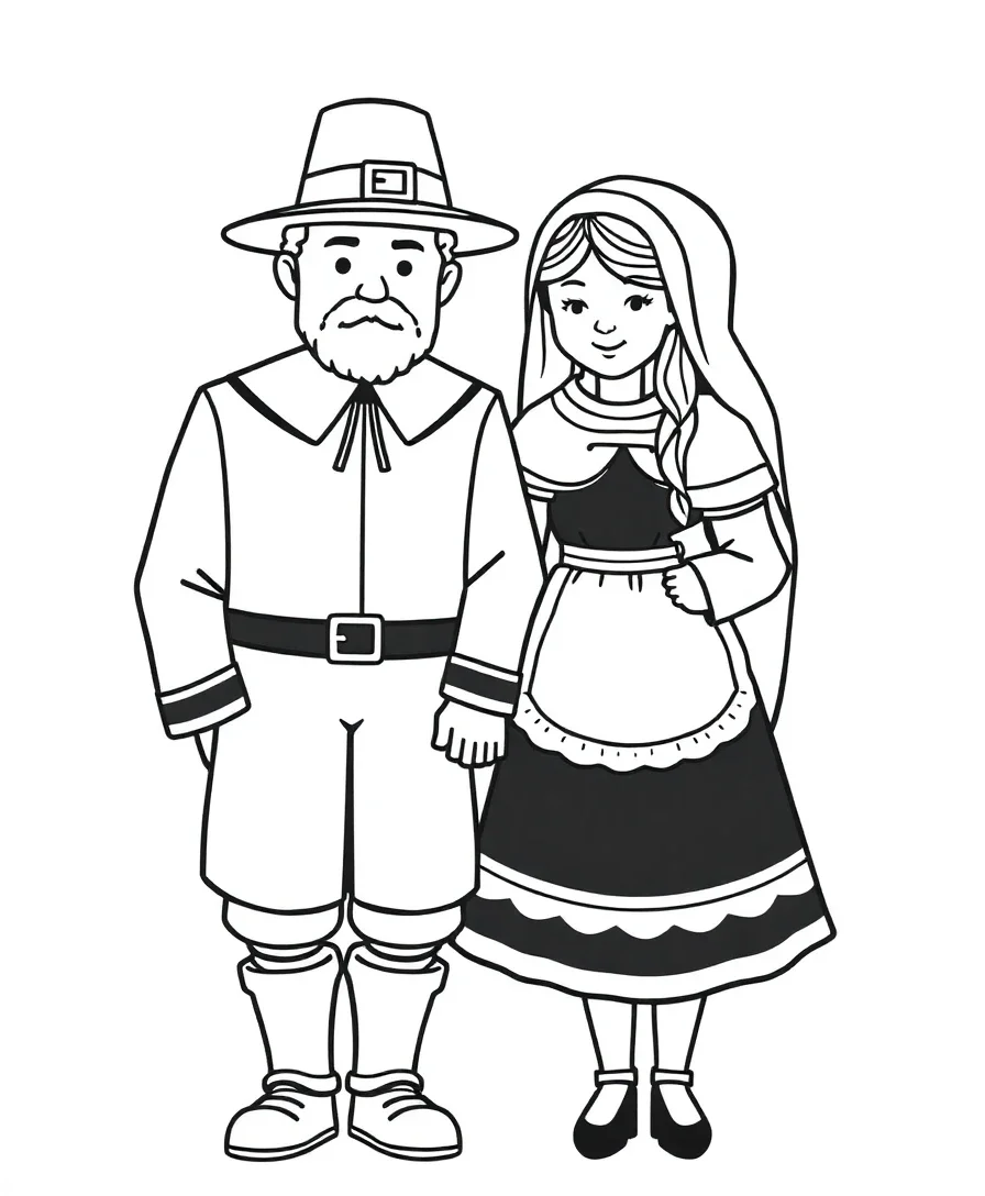 Pilgrim Couple