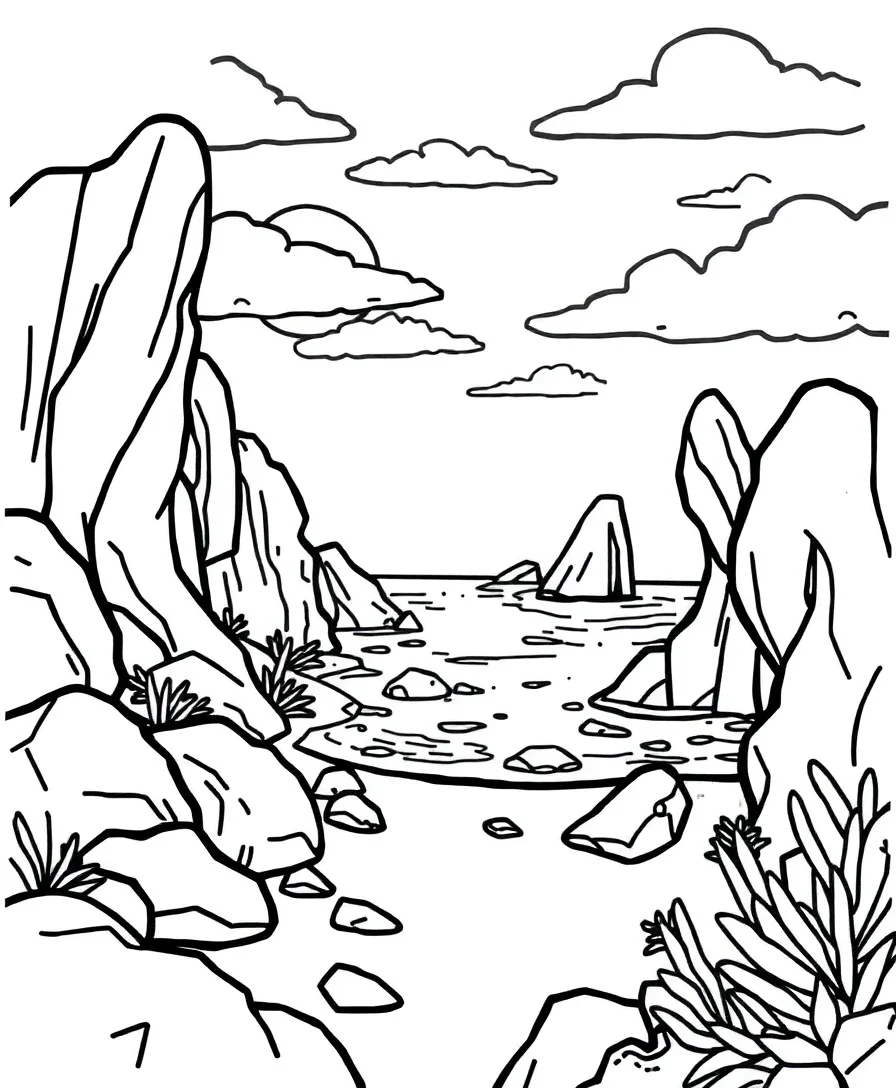 Adventure Bay Scene