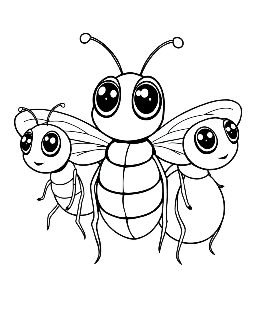 Fun Kawaii Insects