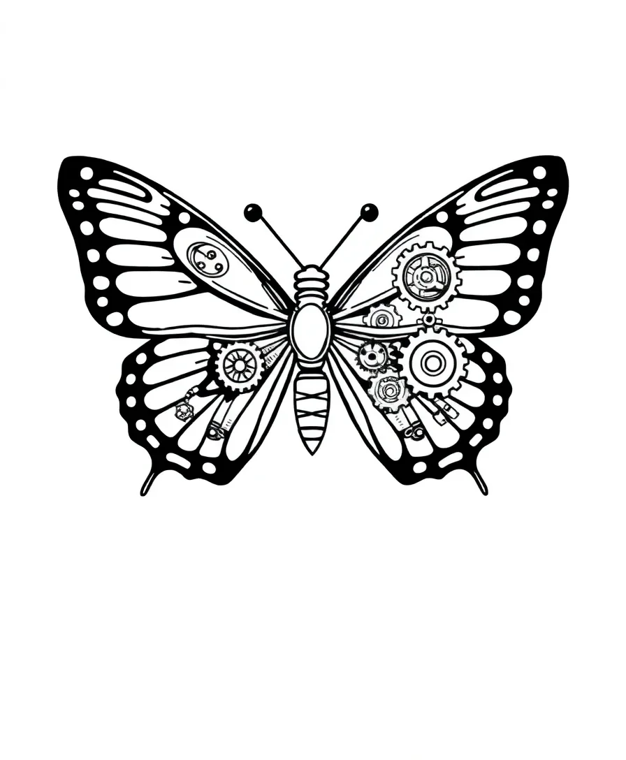 Steampunk Butterfly