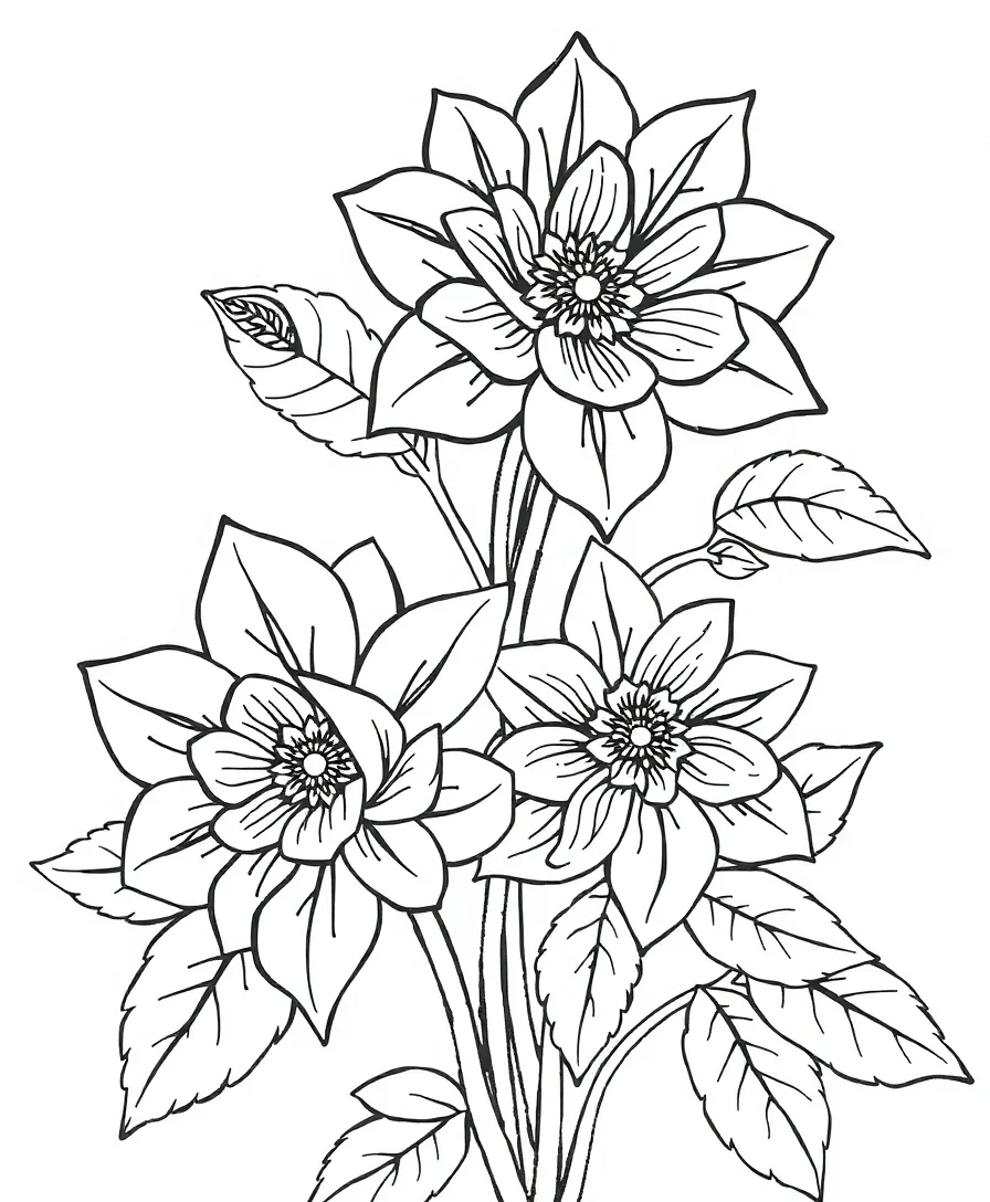 Delicate Autumn Flowers