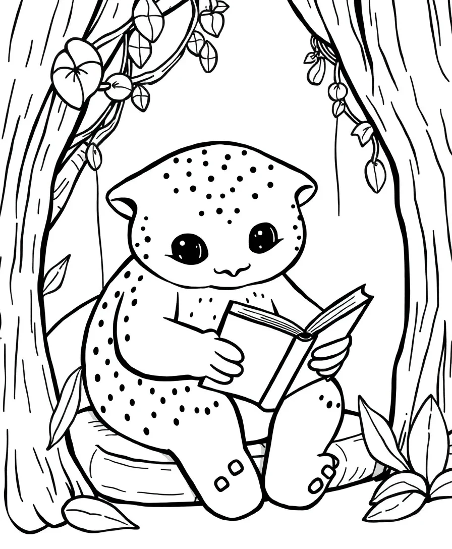 Labubu's Cozy Reading Nook