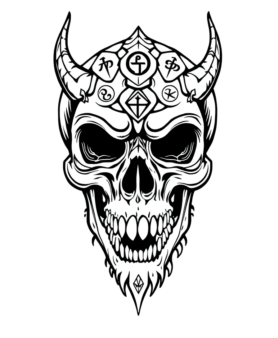 Fantasy Skull Realm