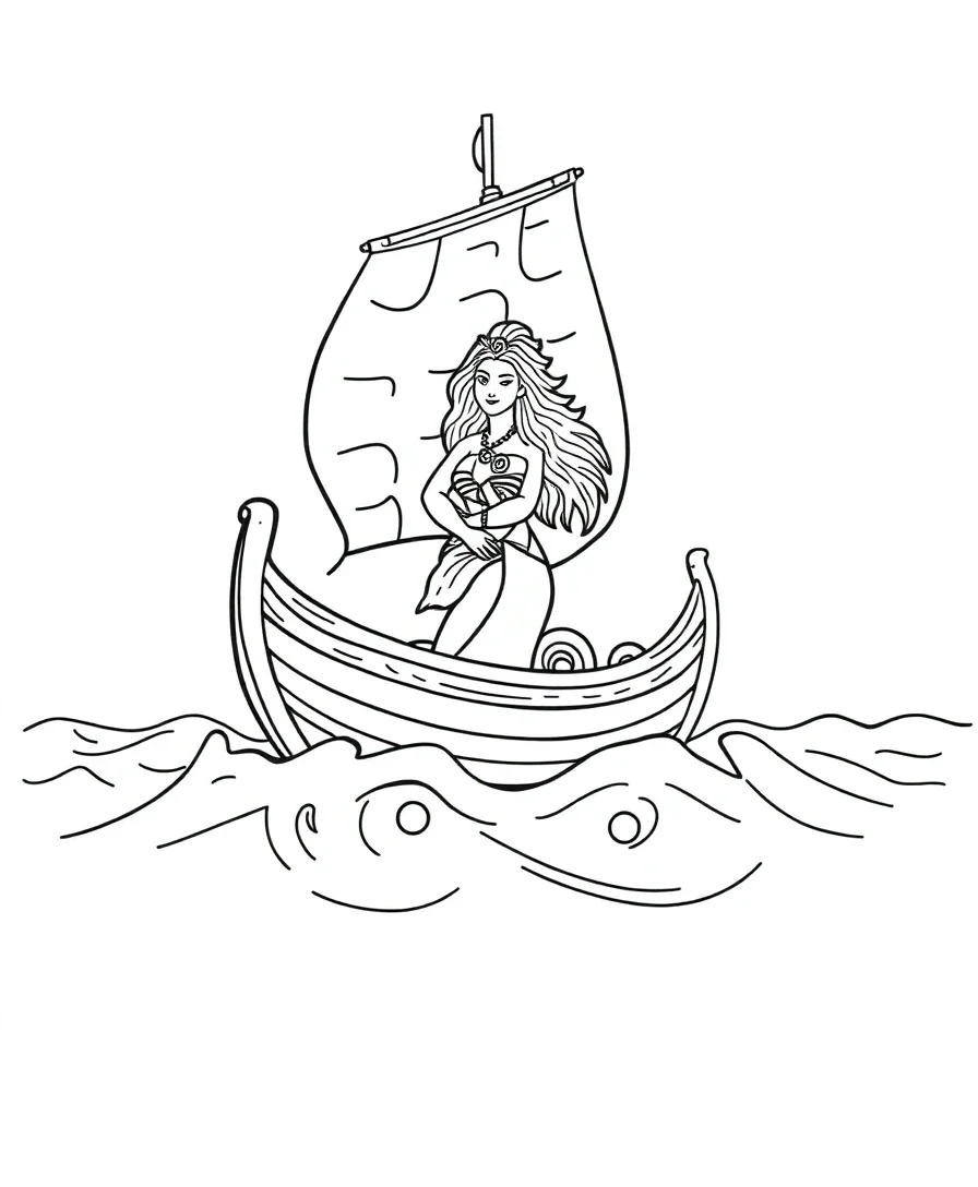 Moana's Boat