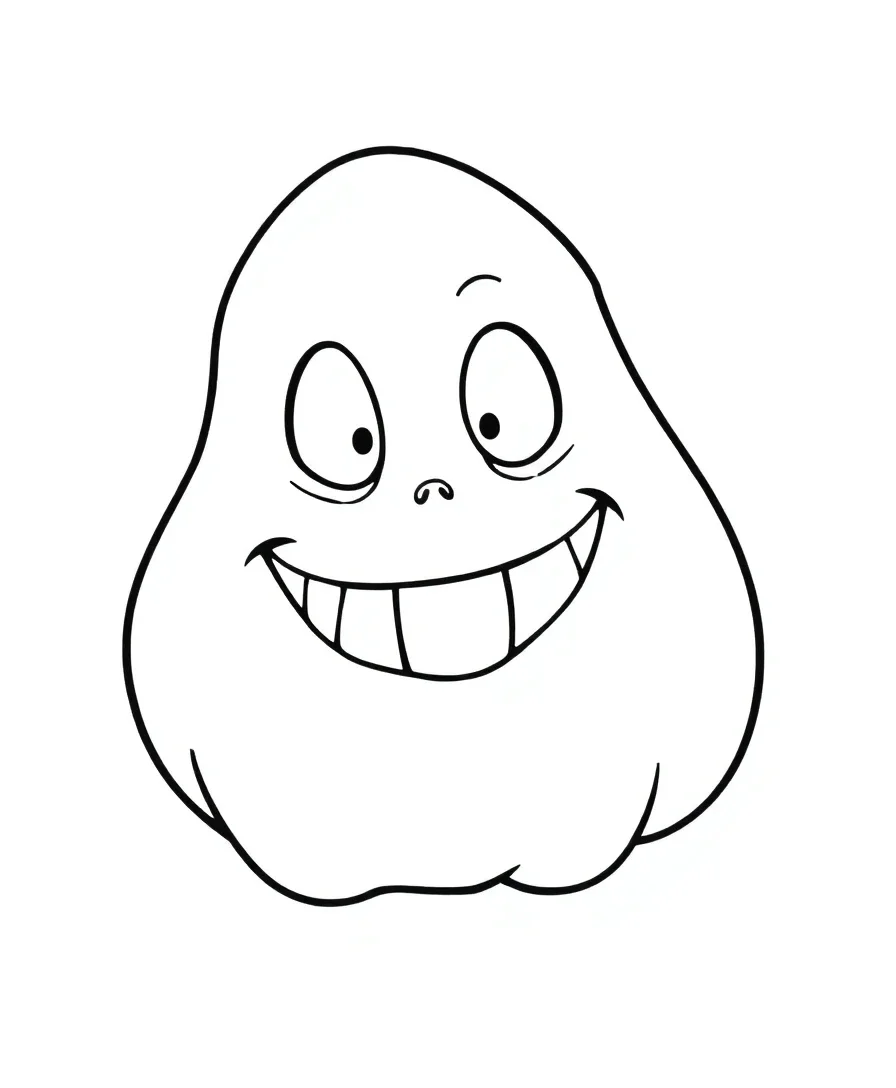 Boo's Spooky Grin