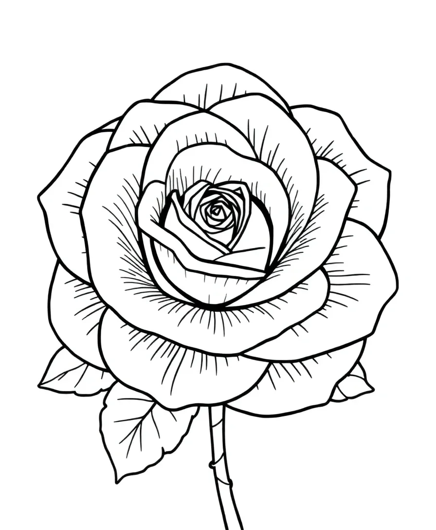 Rose in Bloom