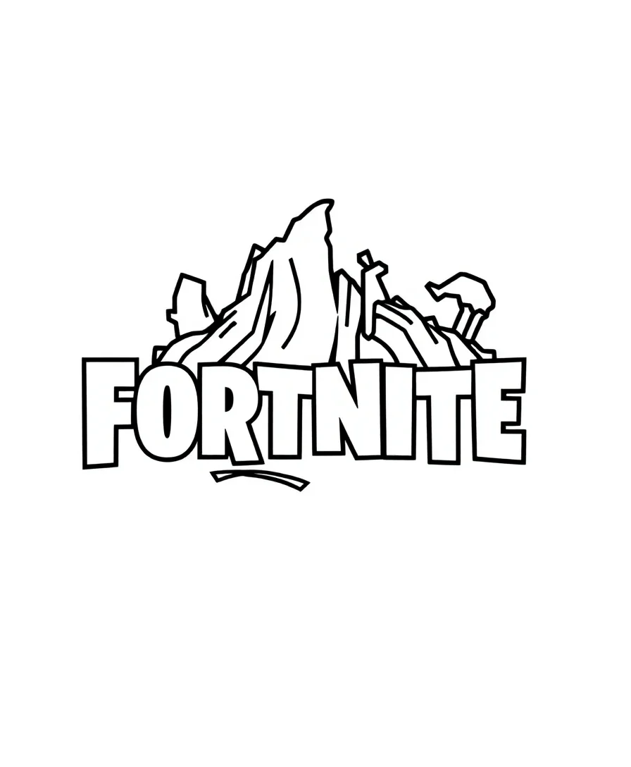 Bold Fortnite Logo