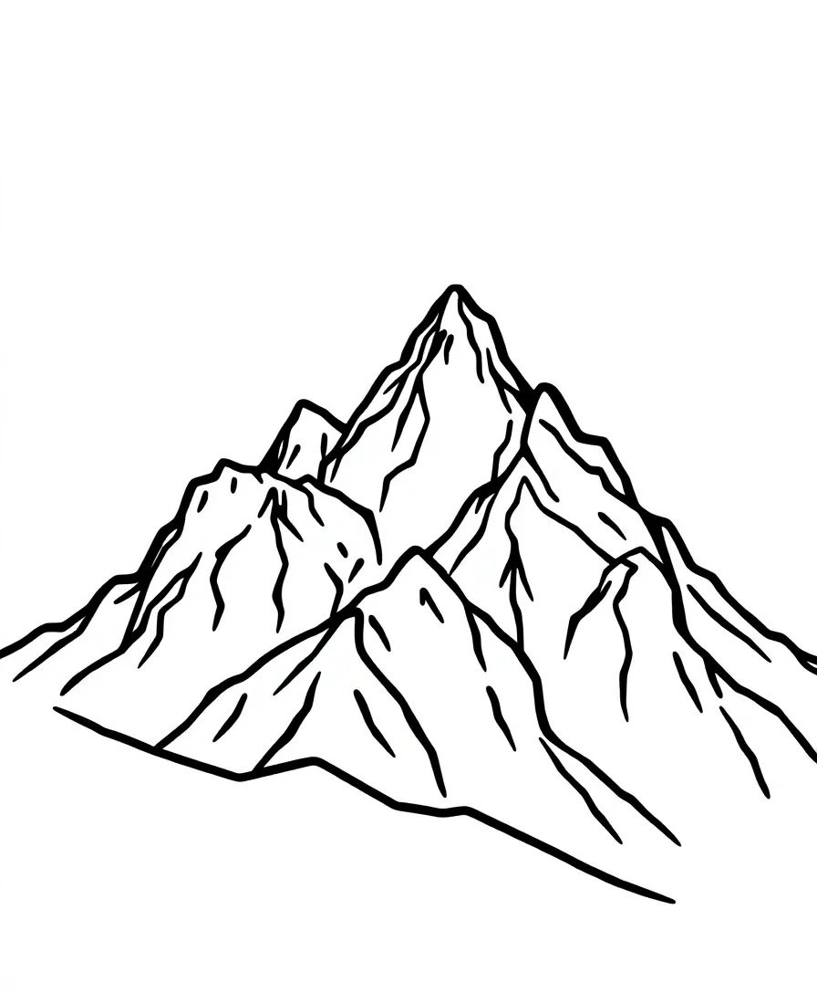 Chilled Mountain Range