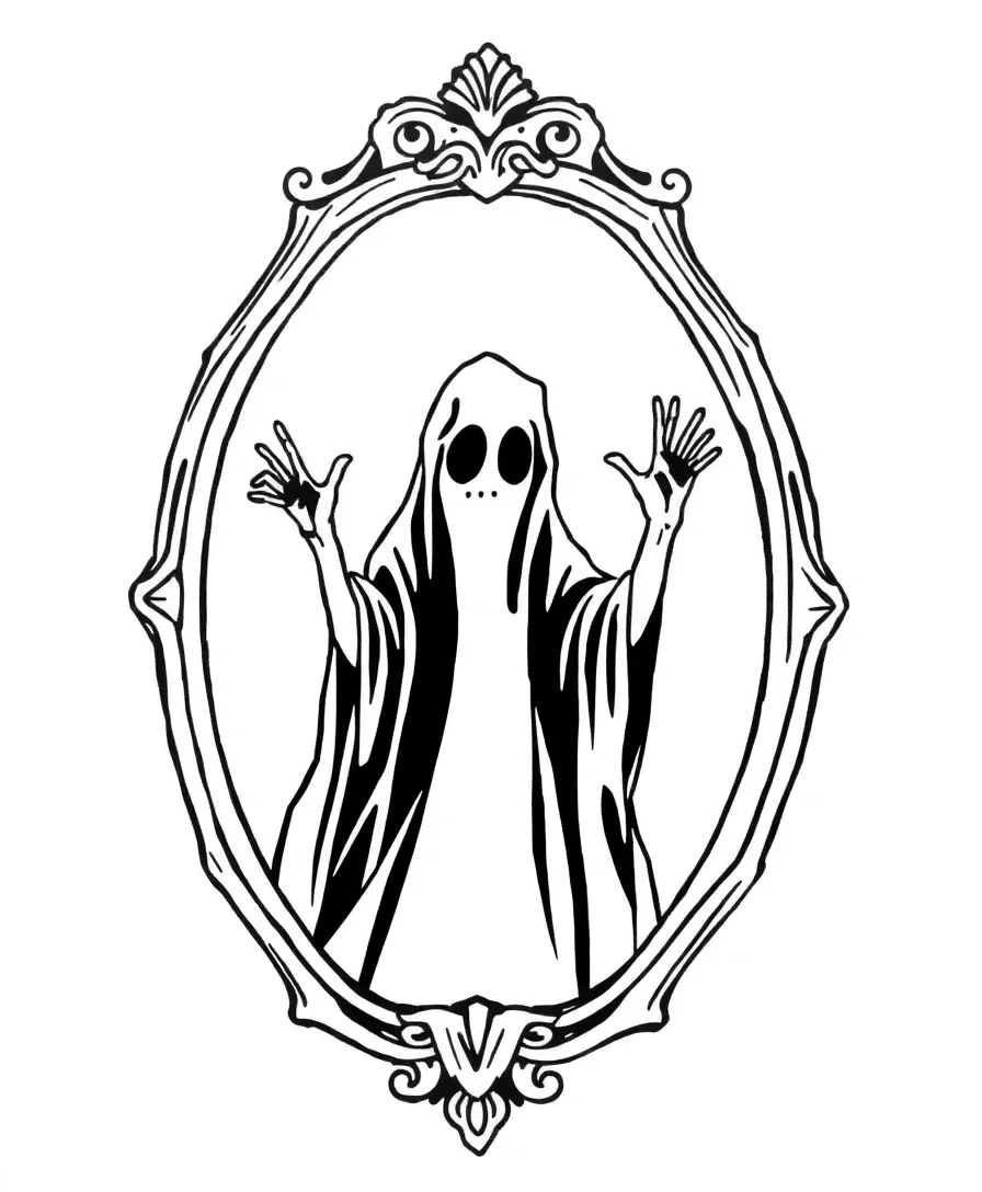 Haunted Mirror Reflection