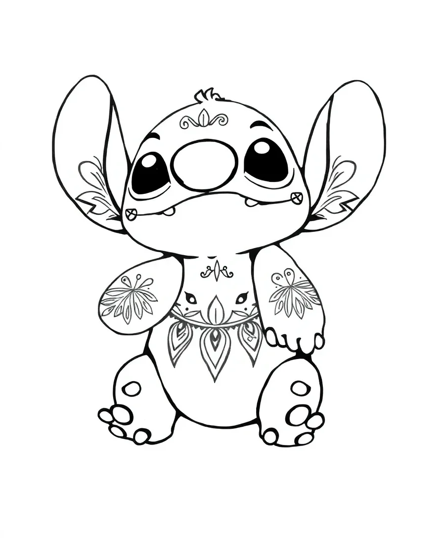Stitch and Tribal Patterns