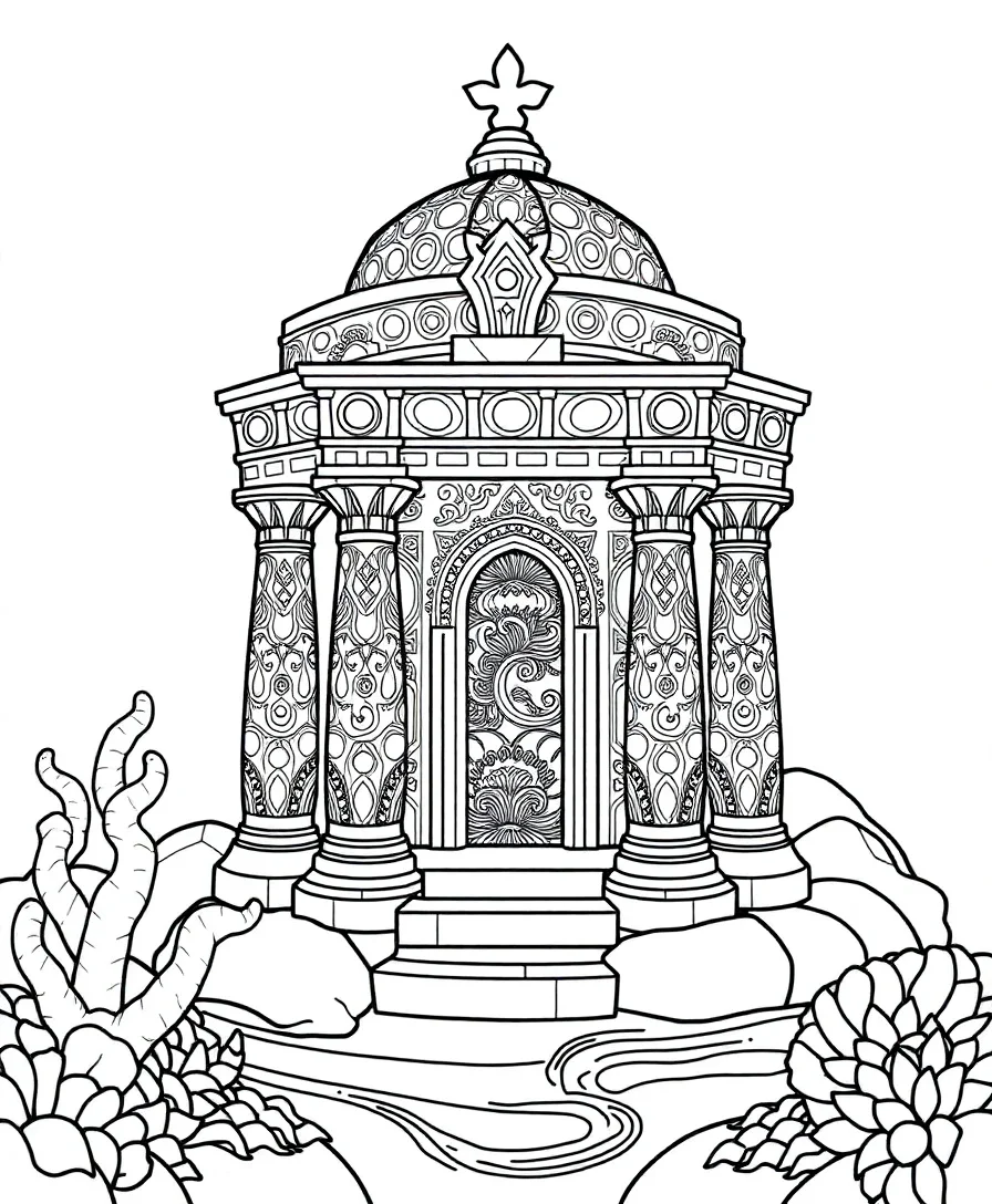 Elegant Sea Temple