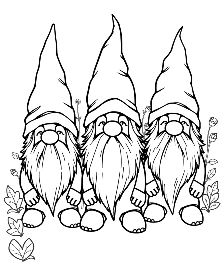 Lively Garden Gnomes
