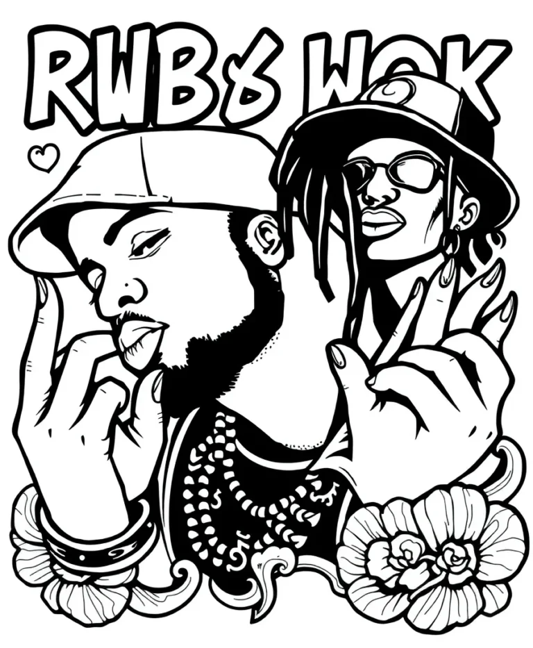15 Iconic 2000s Coloring Page Designs