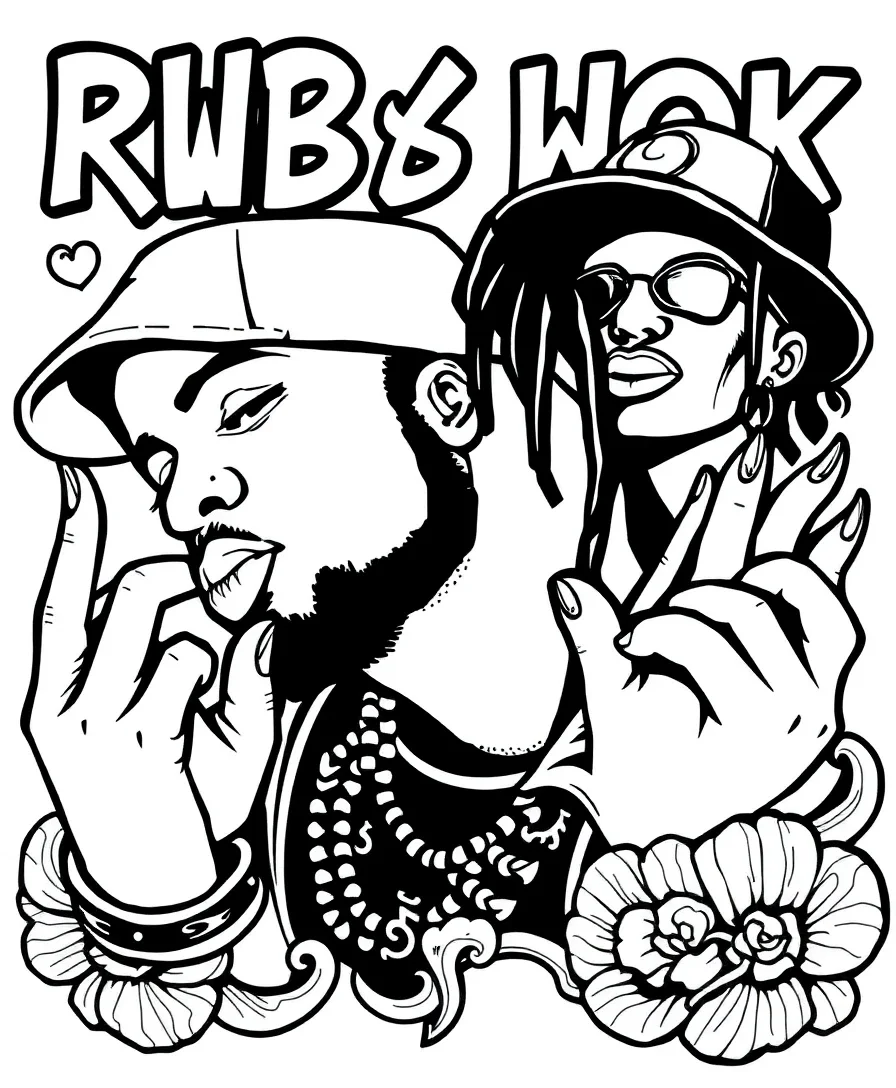 R&B and Hip Hop Album Art