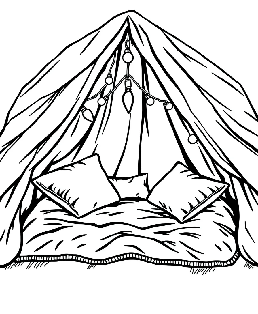 Cozy Blanket Fort