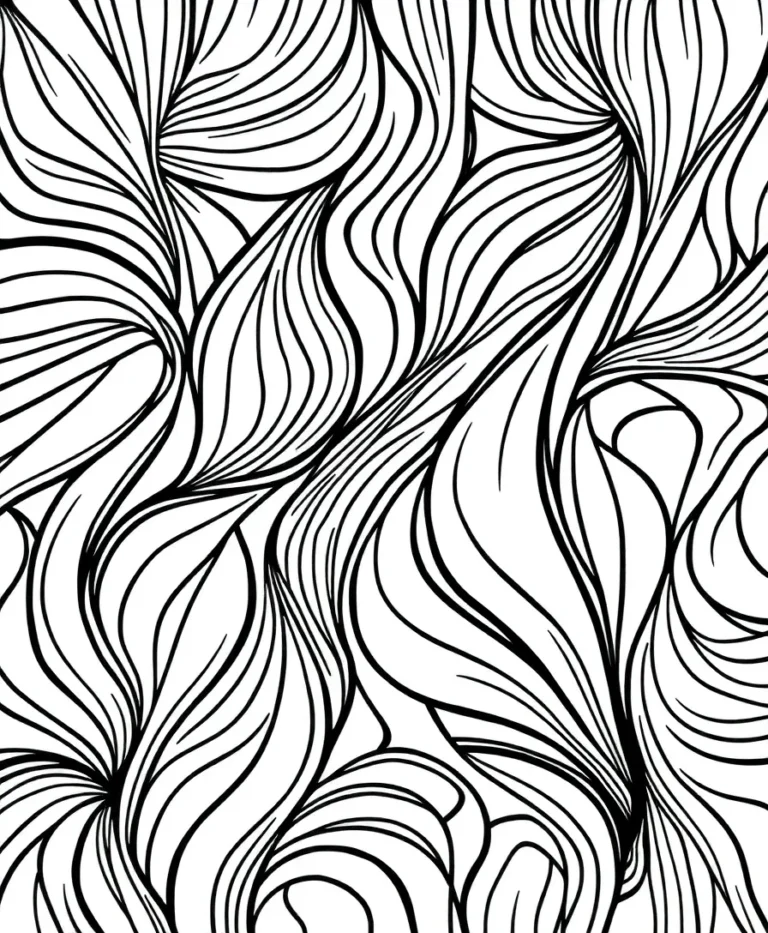15 Fun Coloring Pages for Enthusiasts of Line Art and Tattoo Designs