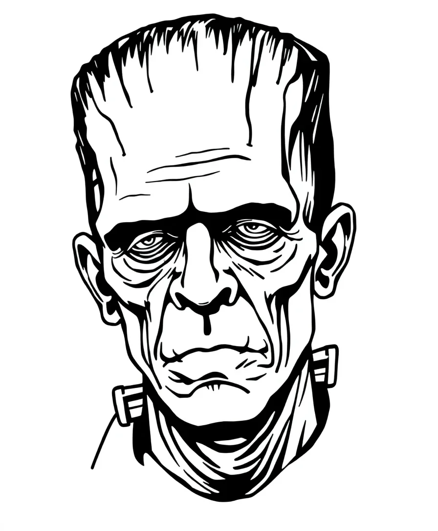 Frankenstein's Monster Portrait