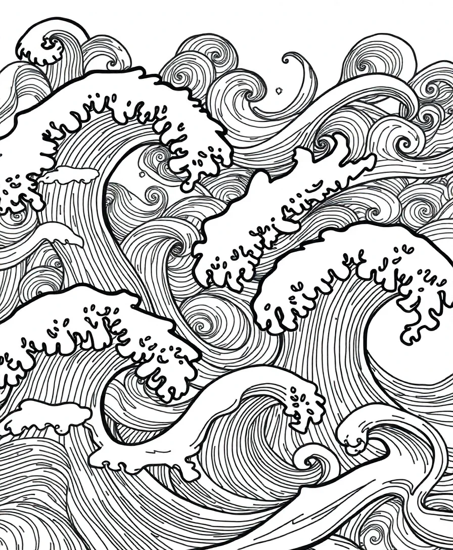 Intricate Wave Patterns