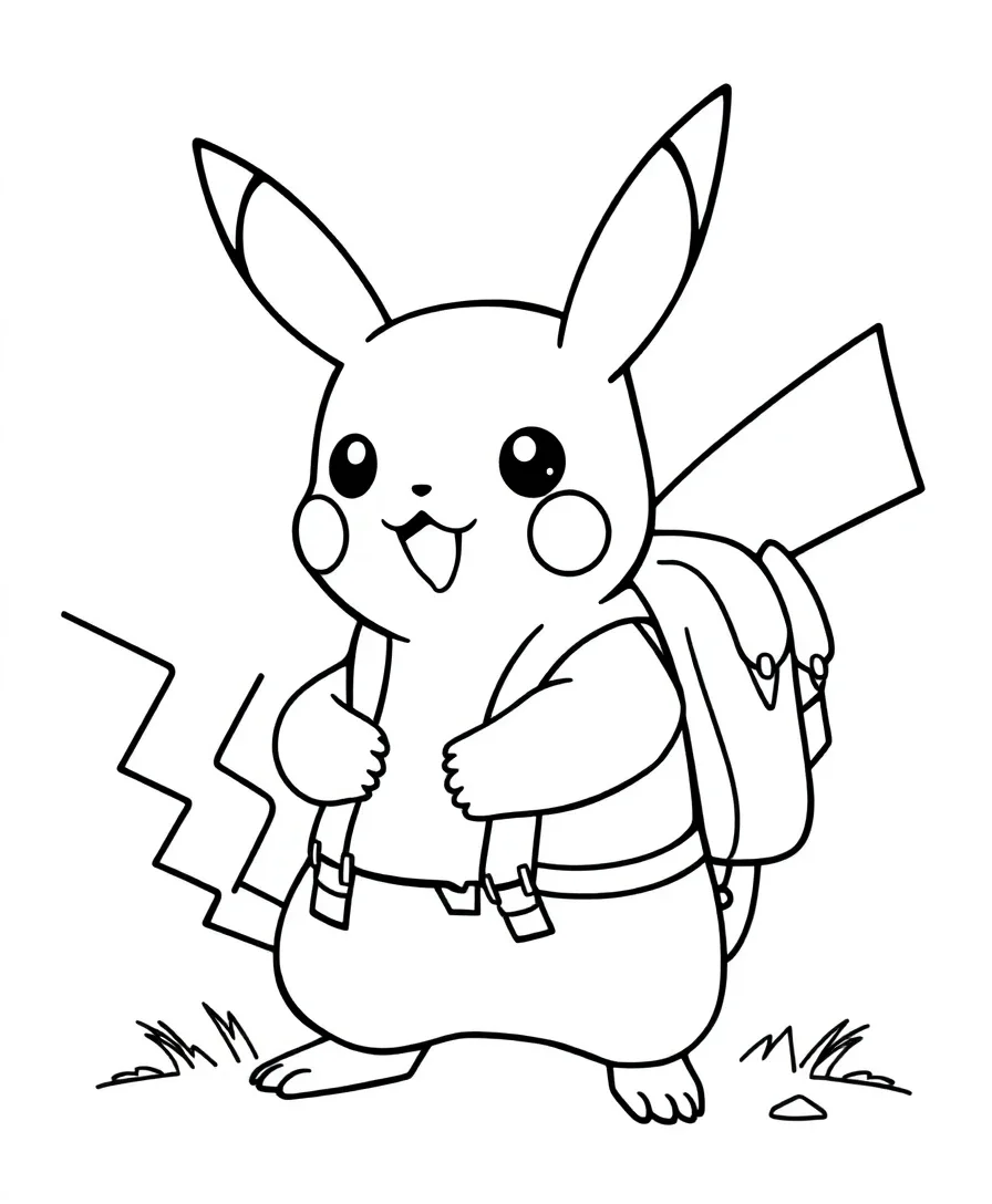 Pikachu on Adventure