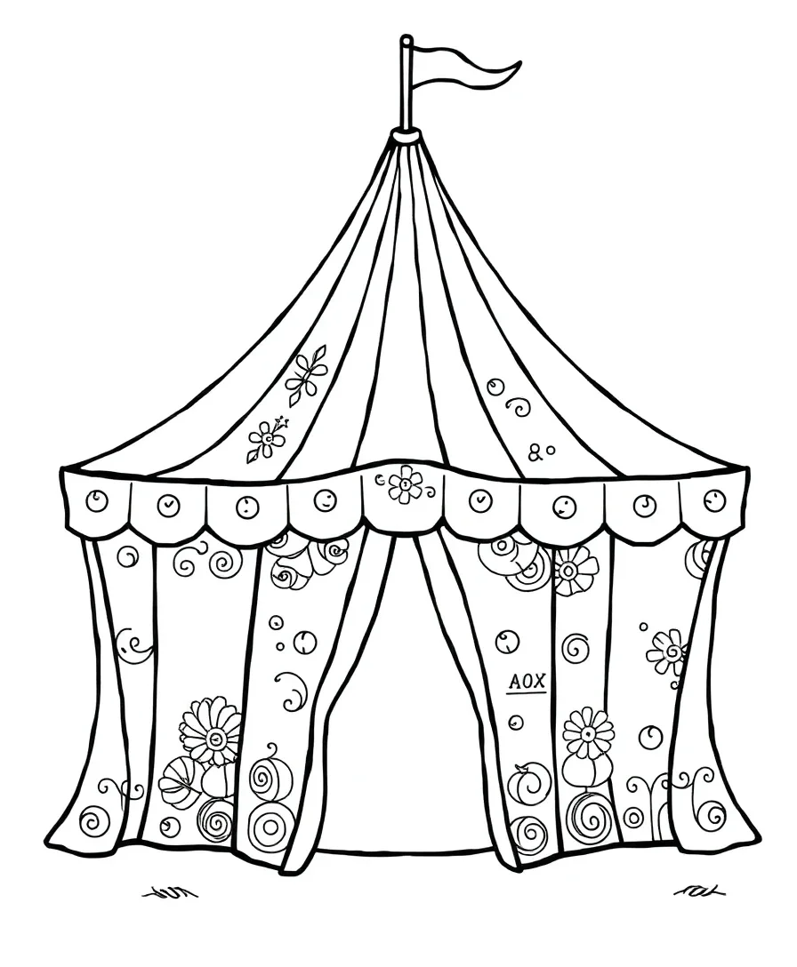 The Eerie Circus Tent