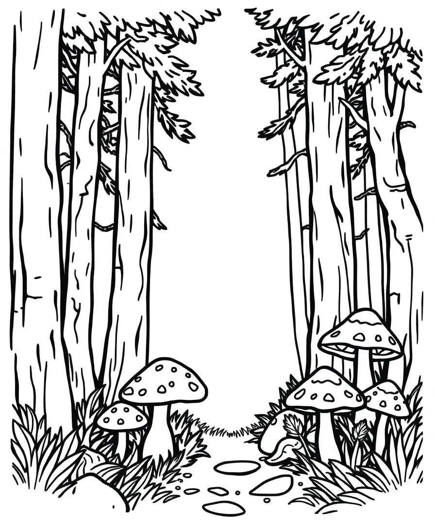 Rustic Woodland Scenes
