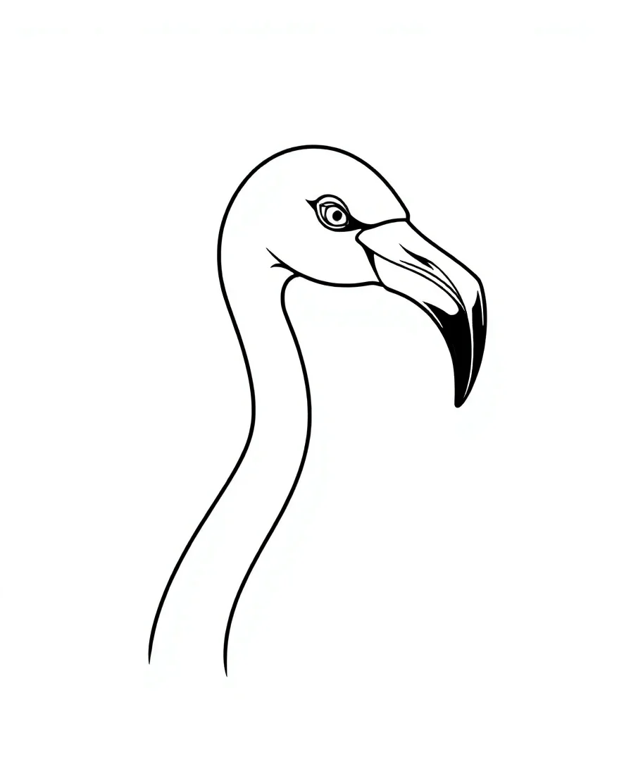 Distinctive Flamingo