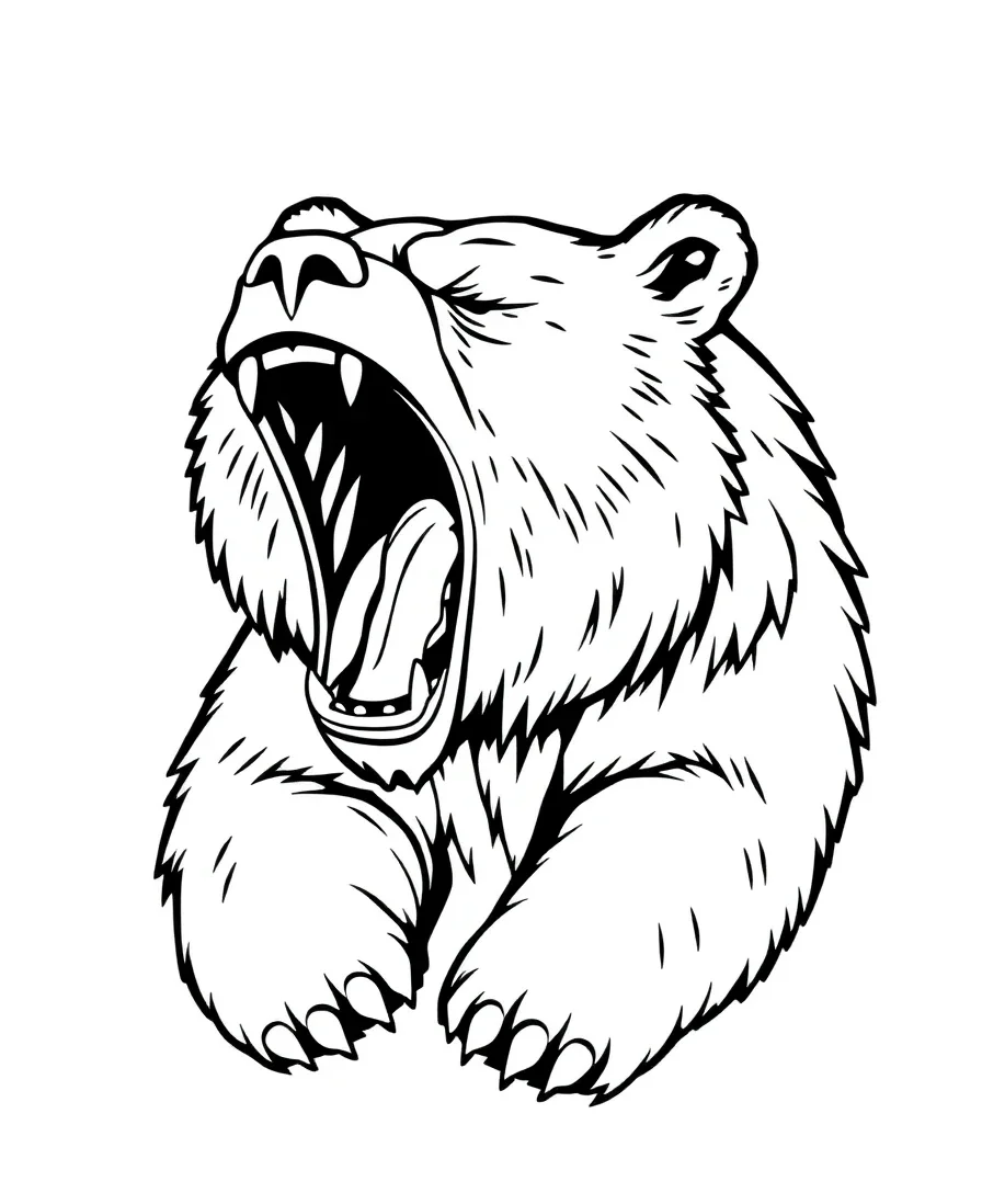 Bear Roaring