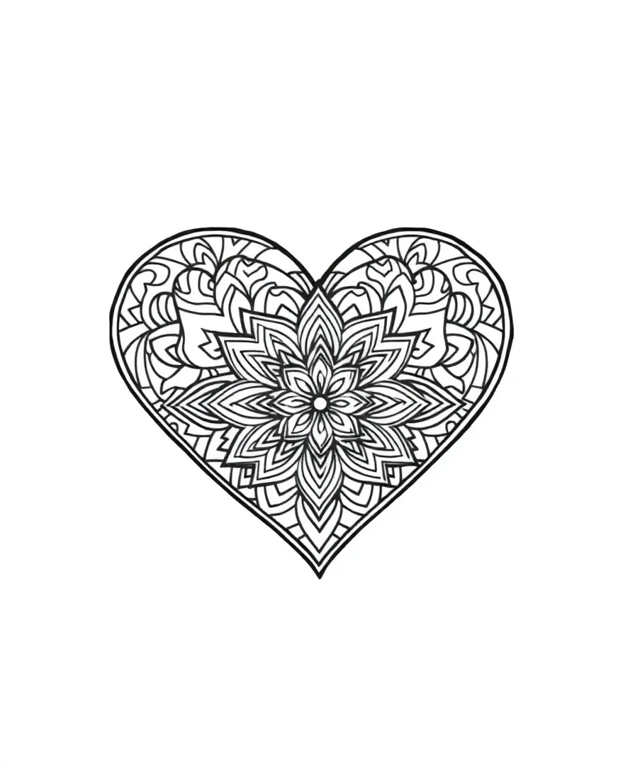 Heart Mandala