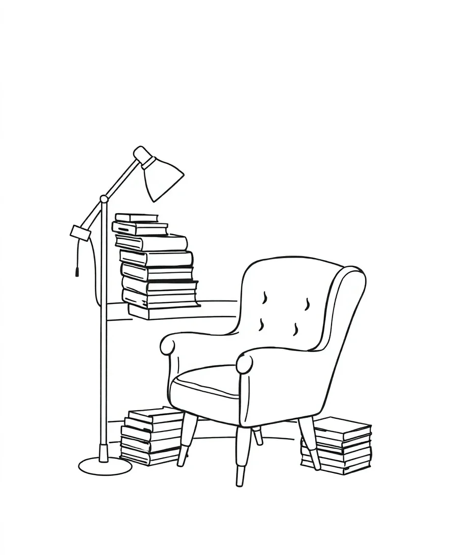 Peaceful Reading Nook