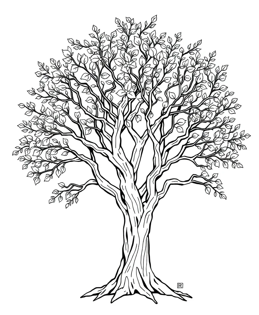 Majestic Autumn Tree
