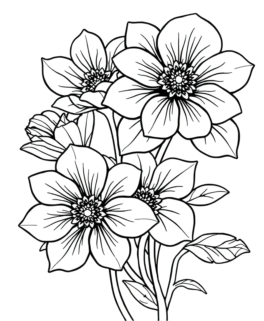 Delicate Birthday Flowers