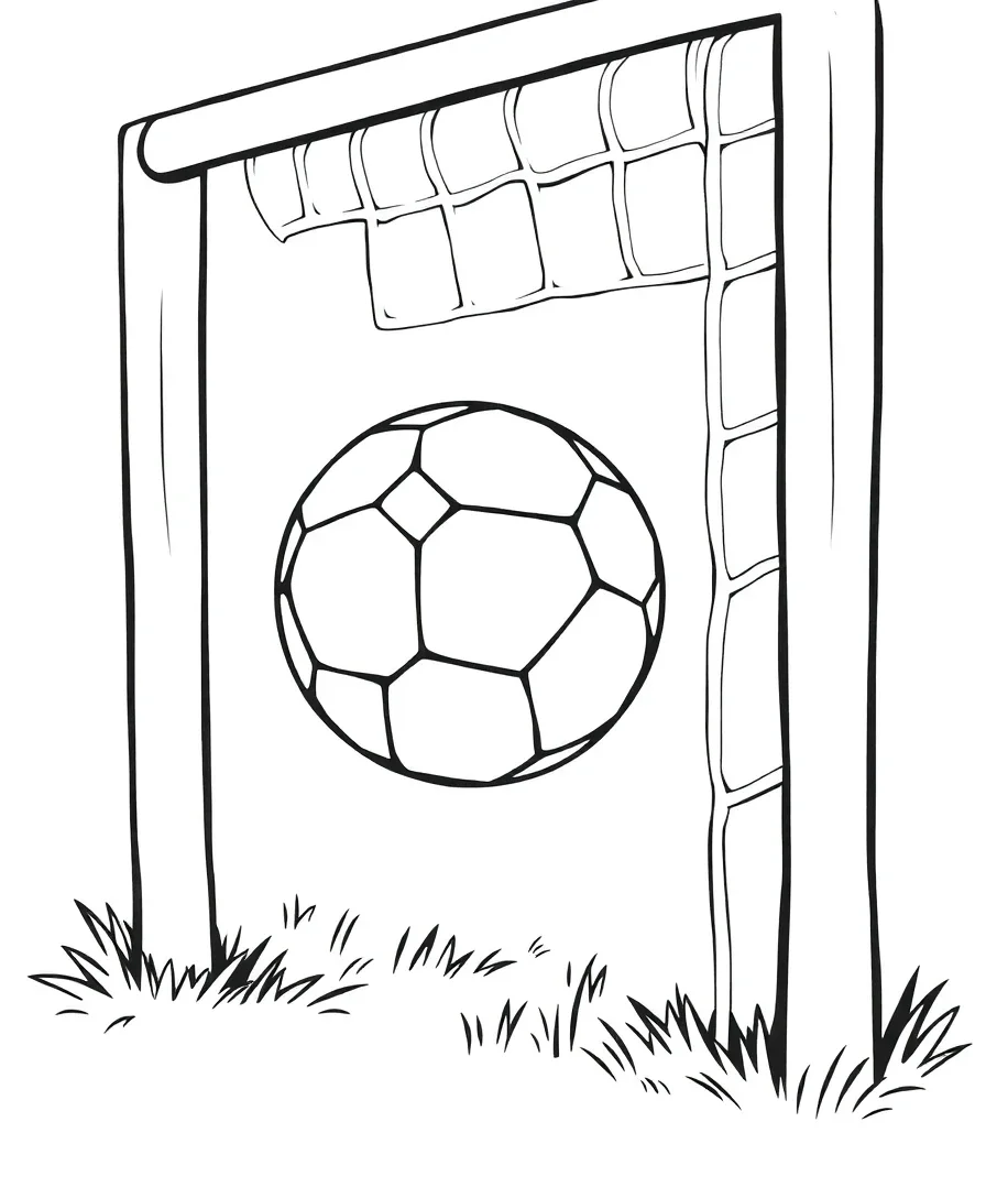 Goalpost and Ball