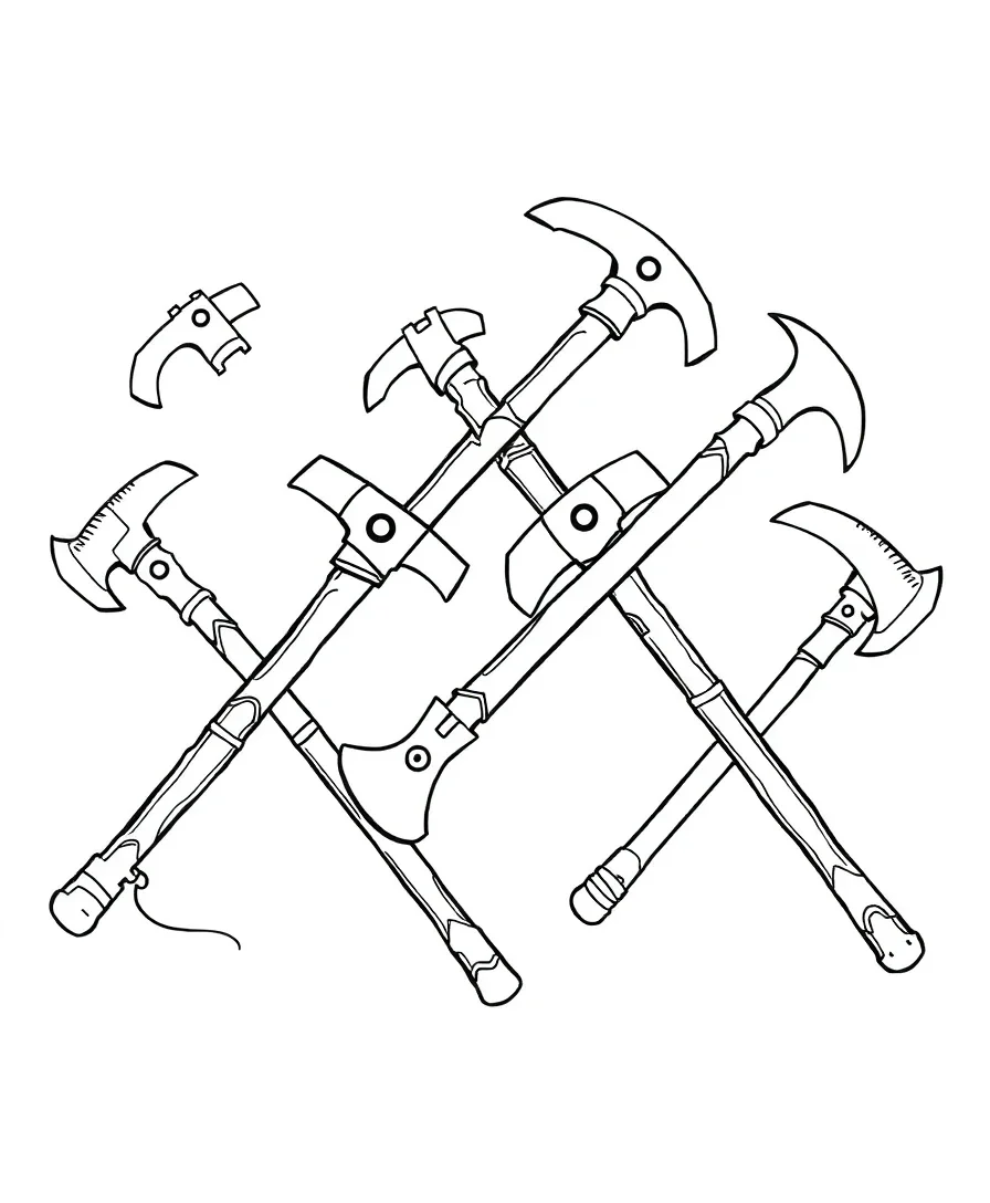 Striking Fortnite Pickaxes