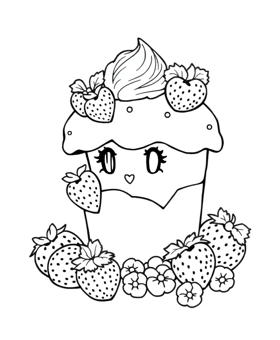 Shortcake with Berry Accents