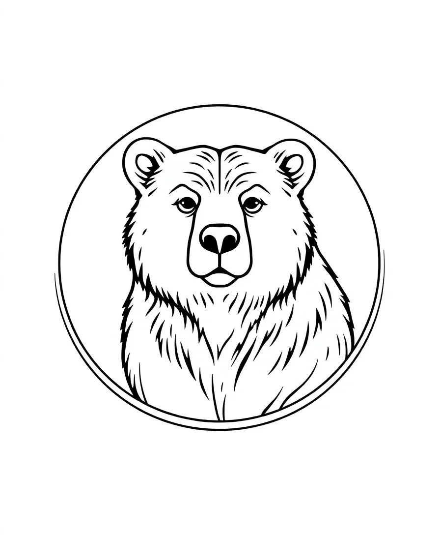 Bear in a Circle