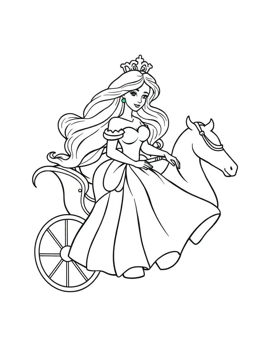Princess in a Chariot