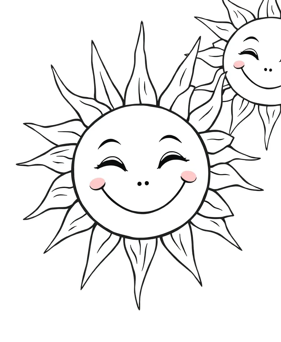 Happy Kawaii Suns