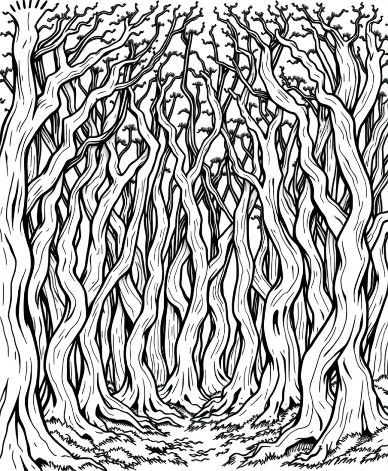 15 Spooky Halloween Coloring Pages Free Printable Designs