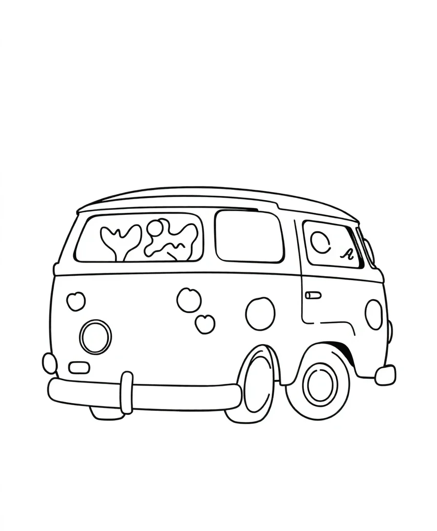 Retro Camper Van Escape