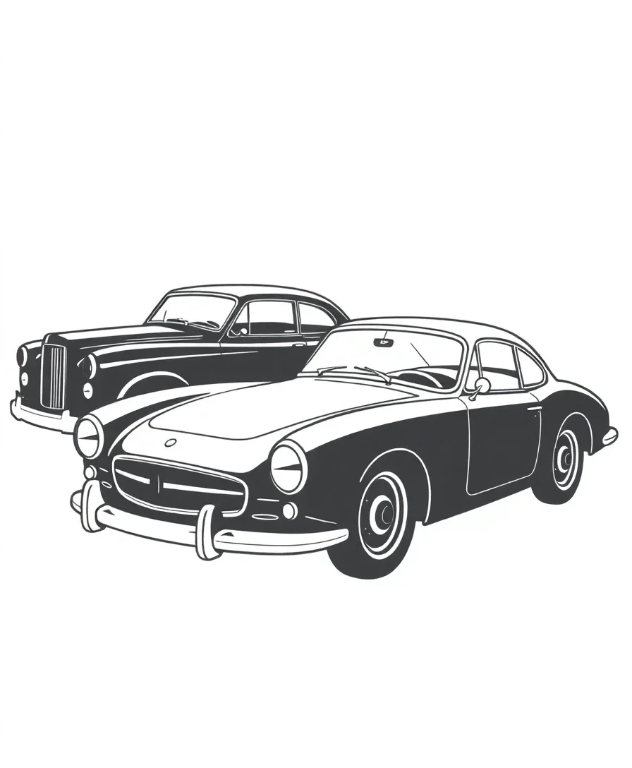 Vintage Cars and Vehicles
