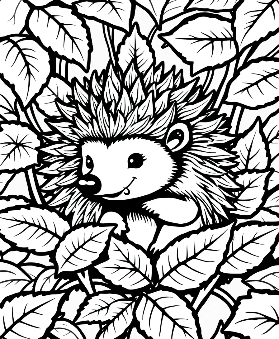 Charming Hedgehog Hideaway