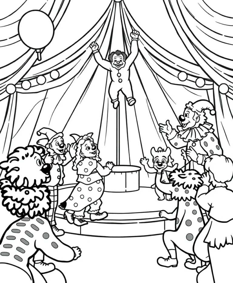 15 Engaging Preschool Coloring Pages for Little Artists