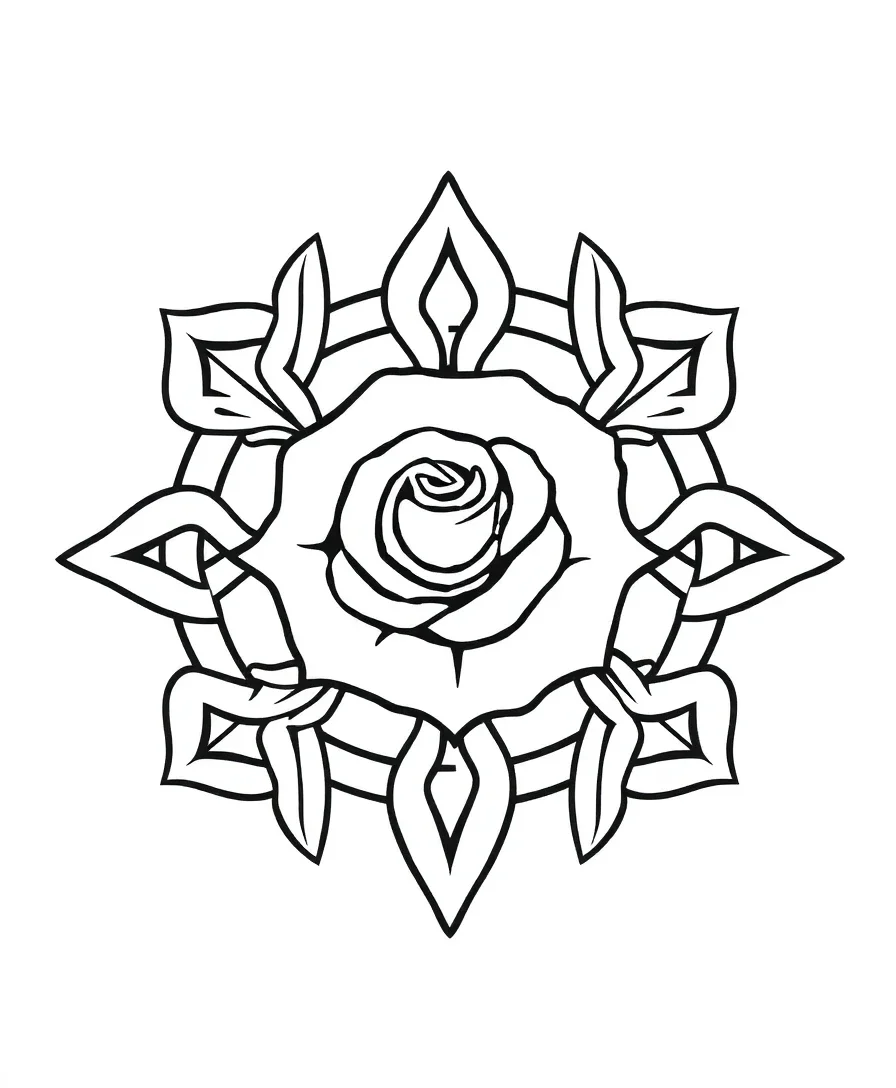 Celtic Rose Knot