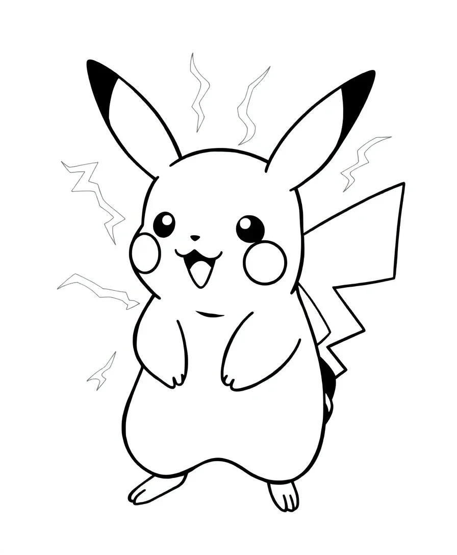 Pikachu's Electric Aura